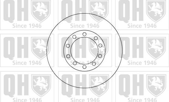 Quinton Hazell BDC4690 - Тормозной диск autospares.lv