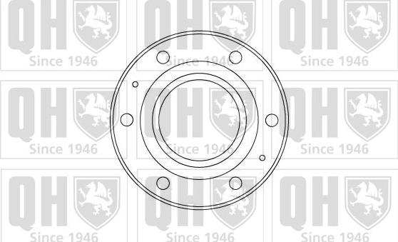 Quinton Hazell BDC4653 - Тормозной диск autospares.lv