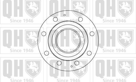 Quinton Hazell BDC4652 - Тормозной диск autospares.lv