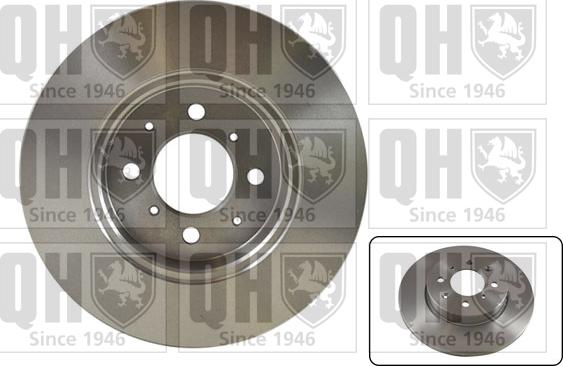 Quinton Hazell BDC4682 - Тормозной диск autospares.lv