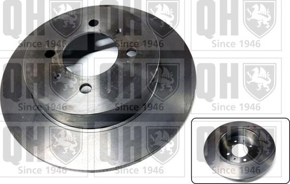 Quinton Hazell BDC4892 - Тормозной диск autospares.lv