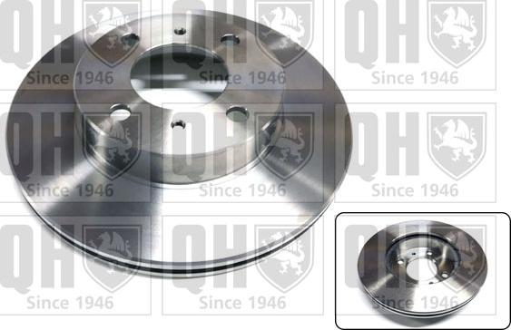 Quinton Hazell BDC4805 - Тормозной диск autospares.lv