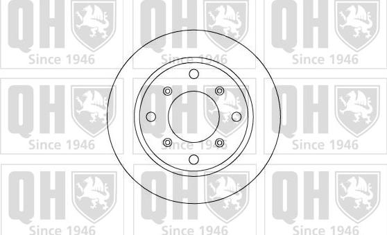 Quinton Hazell BDC4828 - Тормозной диск autospares.lv