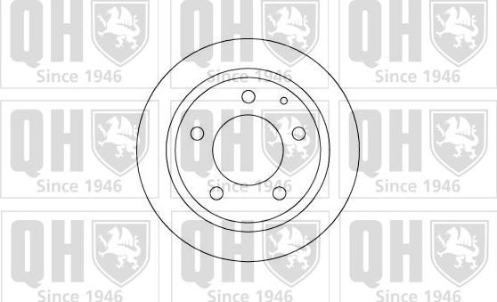 Quinton Hazell BDC4874 - Тормозной диск autospares.lv