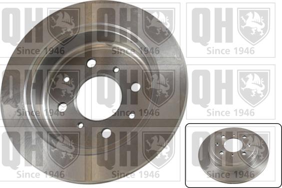 Quinton Hazell BDC4369 - Тормозной диск autospares.lv