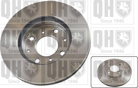 Quinton Hazell BDC4371 - Тормозной диск autospares.lv