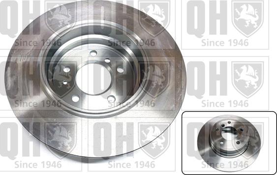 Quinton Hazell BDC4751 - Тормозной диск autospares.lv