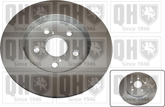 Quinton Hazell BDC5944 - Тормозной диск autospares.lv