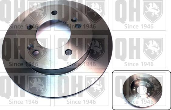 Quinton Hazell BDC5960 - Тормозной диск autospares.lv