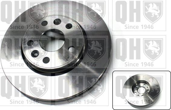 Quinton Hazell BDC5980 - Тормозной диск autospares.lv