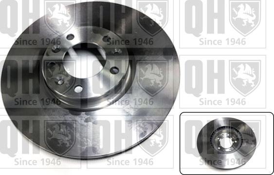 Quinton Hazell BDC5988 - Тормозной диск autospares.lv