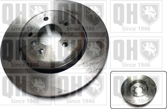 Quinton Hazell BDC5930 - Тормозной диск autospares.lv