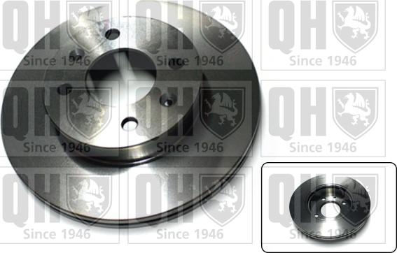 Quinton Hazell BDC5449 - Тормозной диск autospares.lv
