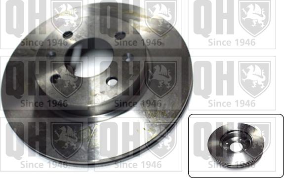 Quinton Hazell BDC5450 - Тормозной диск autospares.lv