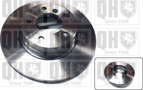 Quinton Hazell BDC5457 - Тормозной диск autospares.lv