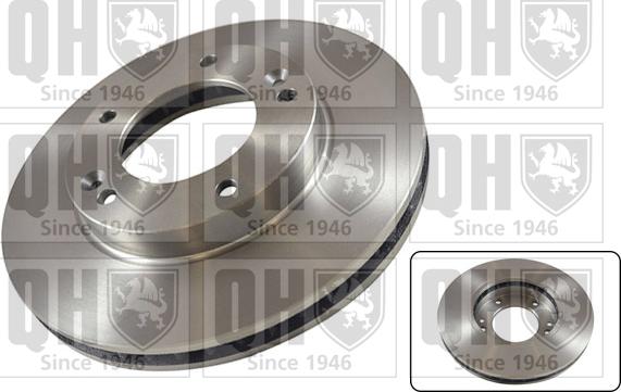 Quinton Hazell BDC5462 - Тормозной диск autospares.lv