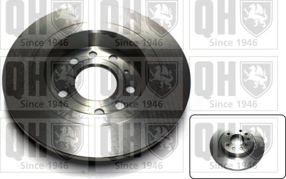 Quinton Hazell BDC5413 - Тормозной диск autospares.lv