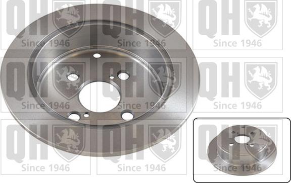 Quinton Hazell BDC5483 - Тормозной диск autospares.lv