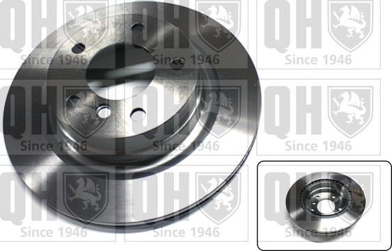 Quinton Hazell BDC5436 - Тормозной диск autospares.lv