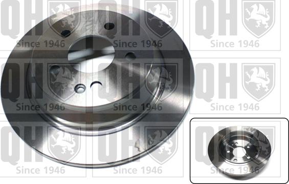 Quinton Hazell BDC5429 - Тормозной диск autospares.lv