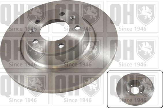 Quinton Hazell BDC5591 - Тормозной диск autospares.lv