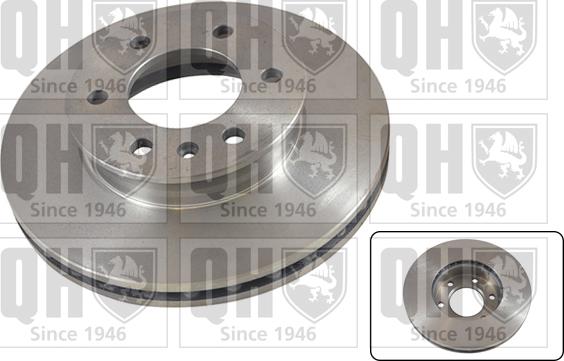 Quinton Hazell BDC5552 - Тормозной диск autospares.lv