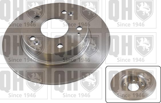 Quinton Hazell BDC5564 - Тормозной диск autospares.lv