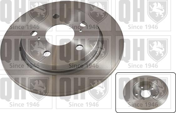 Quinton Hazell BDC5588 - Тормозной диск autospares.lv
