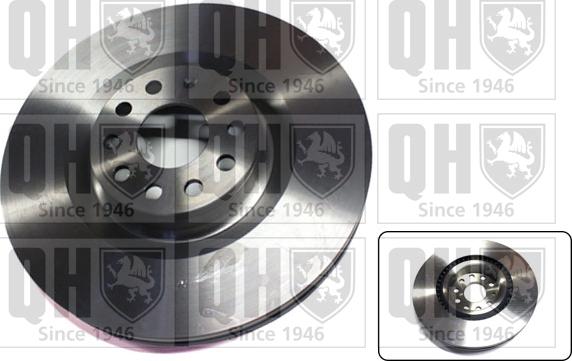 Quinton Hazell BDC5575 - Тормозной диск autospares.lv