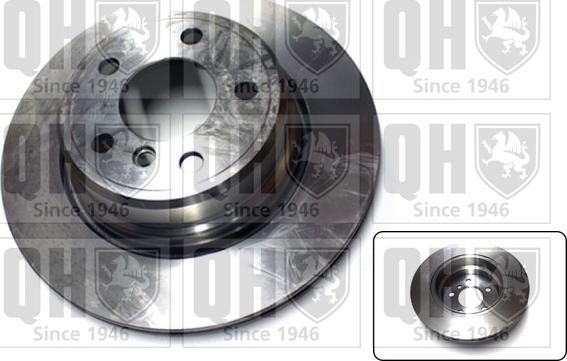 Quinton Hazell BDC5651 - Тормозной диск autospares.lv