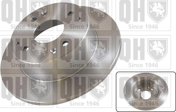 Quinton Hazell BDC5602 - Тормозной диск autospares.lv