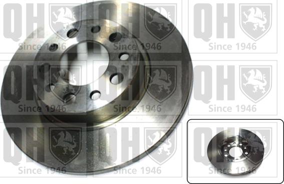 Quinton Hazell BDC5611 - Тормозной диск autospares.lv