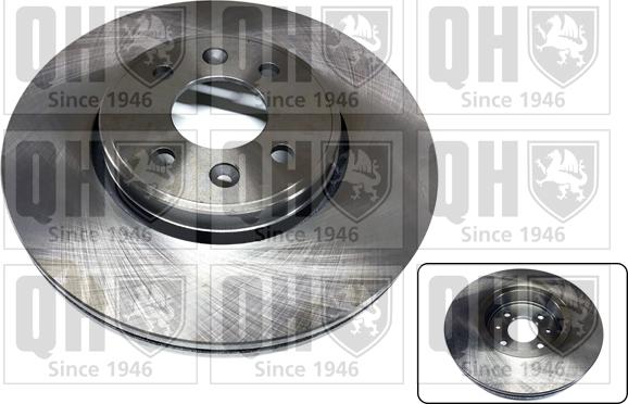 Quinton Hazell BDC5143 - Тормозной диск autospares.lv