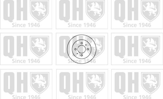 Quinton Hazell BDC5104 - Тормозной диск autospares.lv