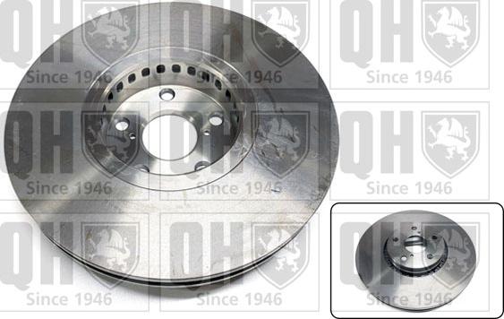 Quinton Hazell BDC5888 - Тормозной диск autospares.lv