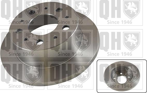 Quinton Hazell BDC5365 - Тормозной диск autospares.lv
