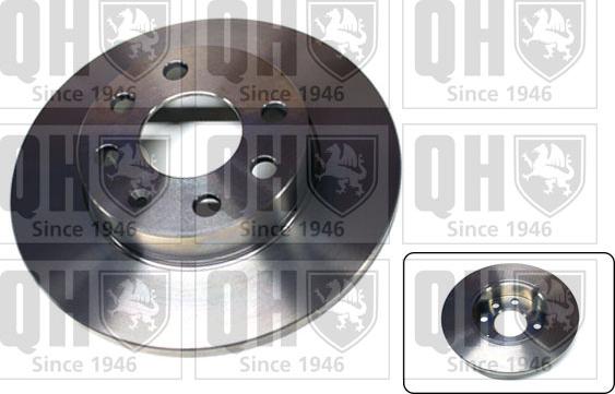 Quinton Hazell BDC5306 - Тормозной диск autospares.lv