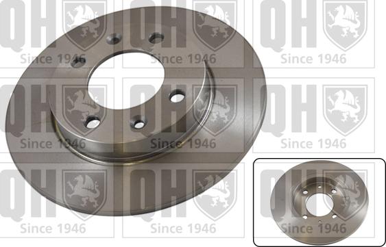 Quinton Hazell BDC5311 - Тормозной диск autospares.lv