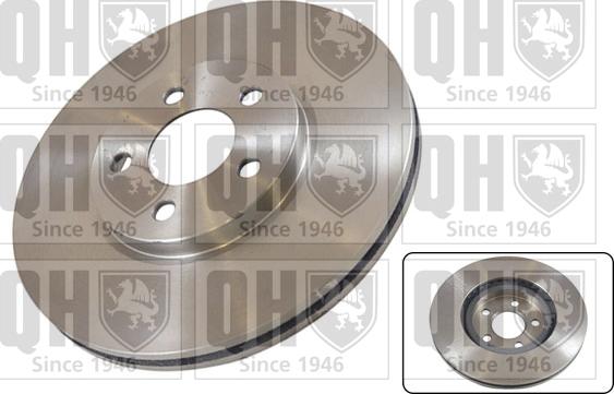 Quinton Hazell BDC5339 - Тормозной диск autospares.lv