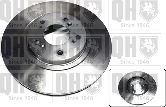 Quinton Hazell BDC5374 - Тормозной диск autospares.lv