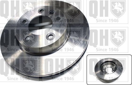Quinton Hazell BDC5370 - Тормозной диск autospares.lv