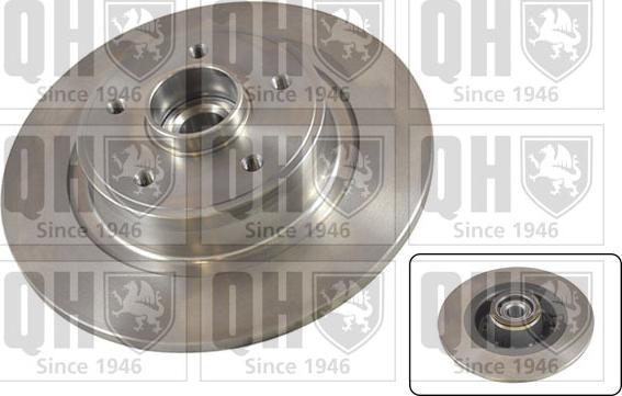 Quinton Hazell BDC5297 - Тормозной диск autospares.lv