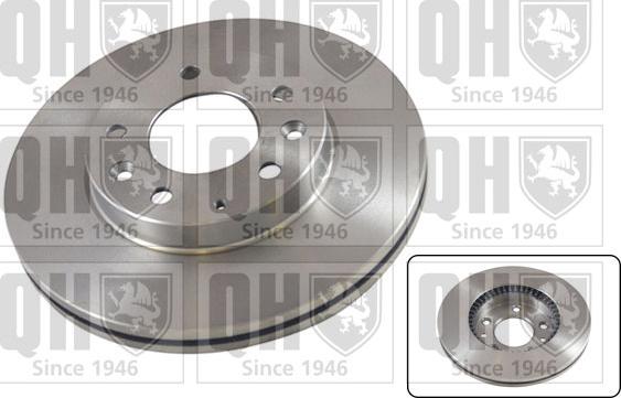 Quinton Hazell BDC5258 - Тормозной диск autospares.lv