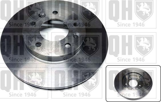 Quinton Hazell BDC5203 - Тормозной диск autospares.lv