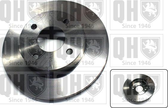 Quinton Hazell BDC5275 - Тормозной диск autospares.lv