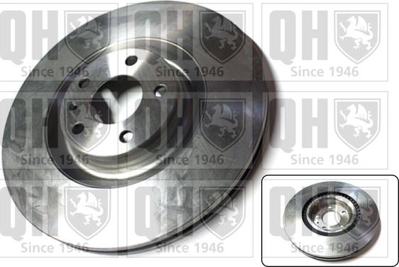 Quinton Hazell BDC5705 - Тормозной диск autospares.lv