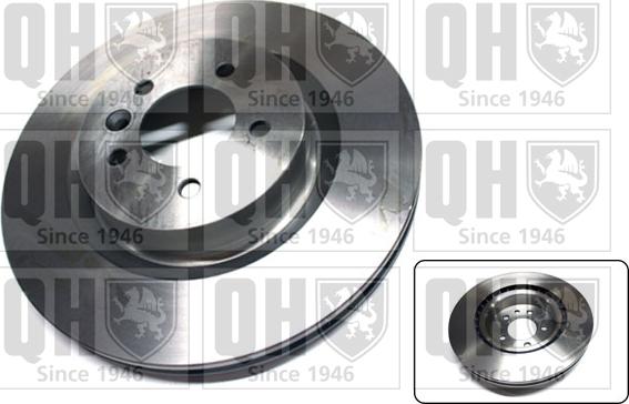 Quinton Hazell BDC5733 - Тормозной диск autospares.lv