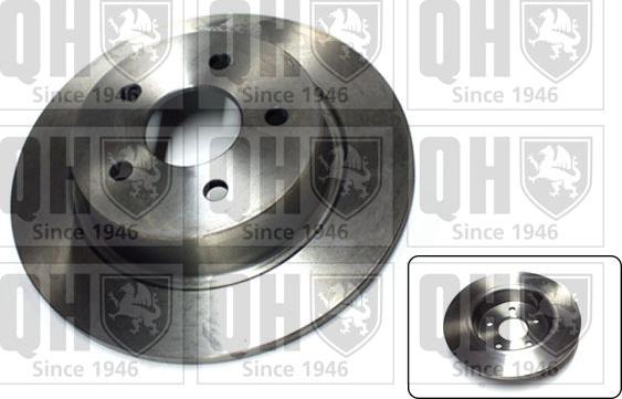 Quinton Hazell BDC6055 - Тормозной диск autospares.lv
