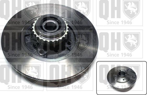 Quinton Hazell BDC6000 - Тормозной диск autospares.lv