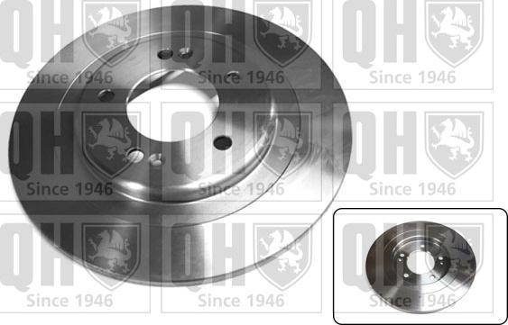 Quinton Hazell BDC6087 - Тормозной диск autospares.lv